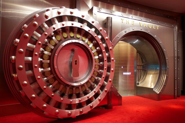 The Coca-Cola vault in Atlanta